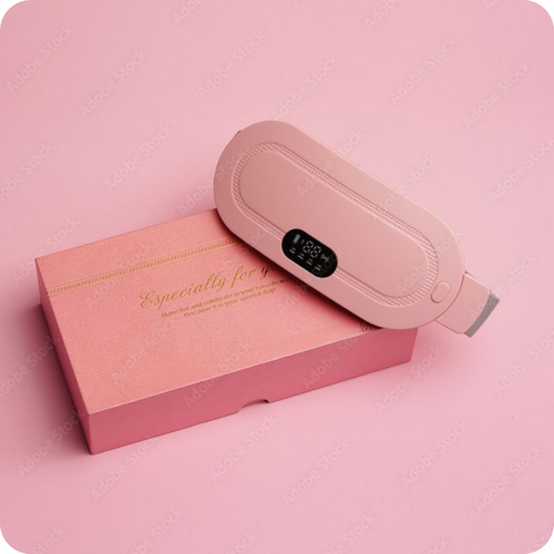 CrampEase™ | Portable Heating Cramp Massager