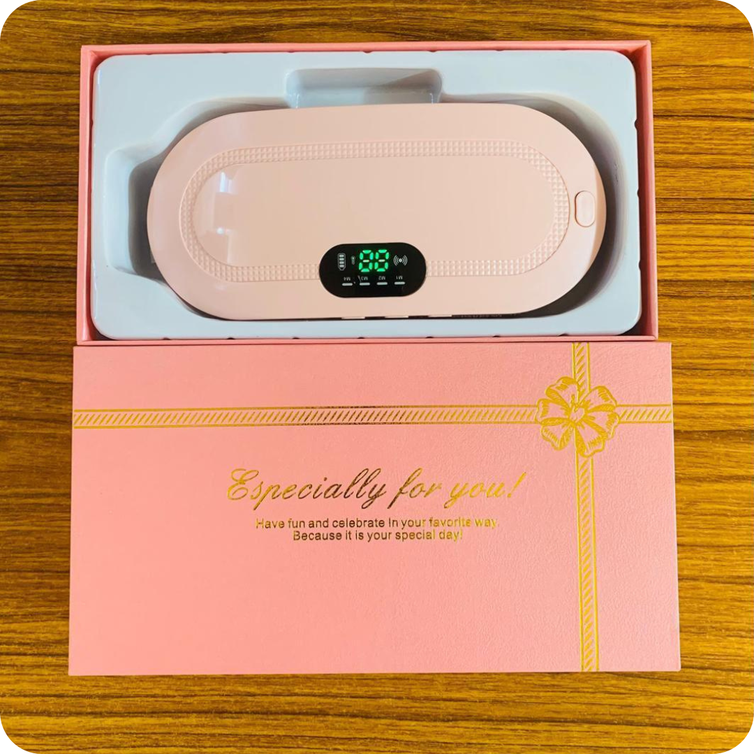 CrampEase™ | Portable Heating Cramp Massager